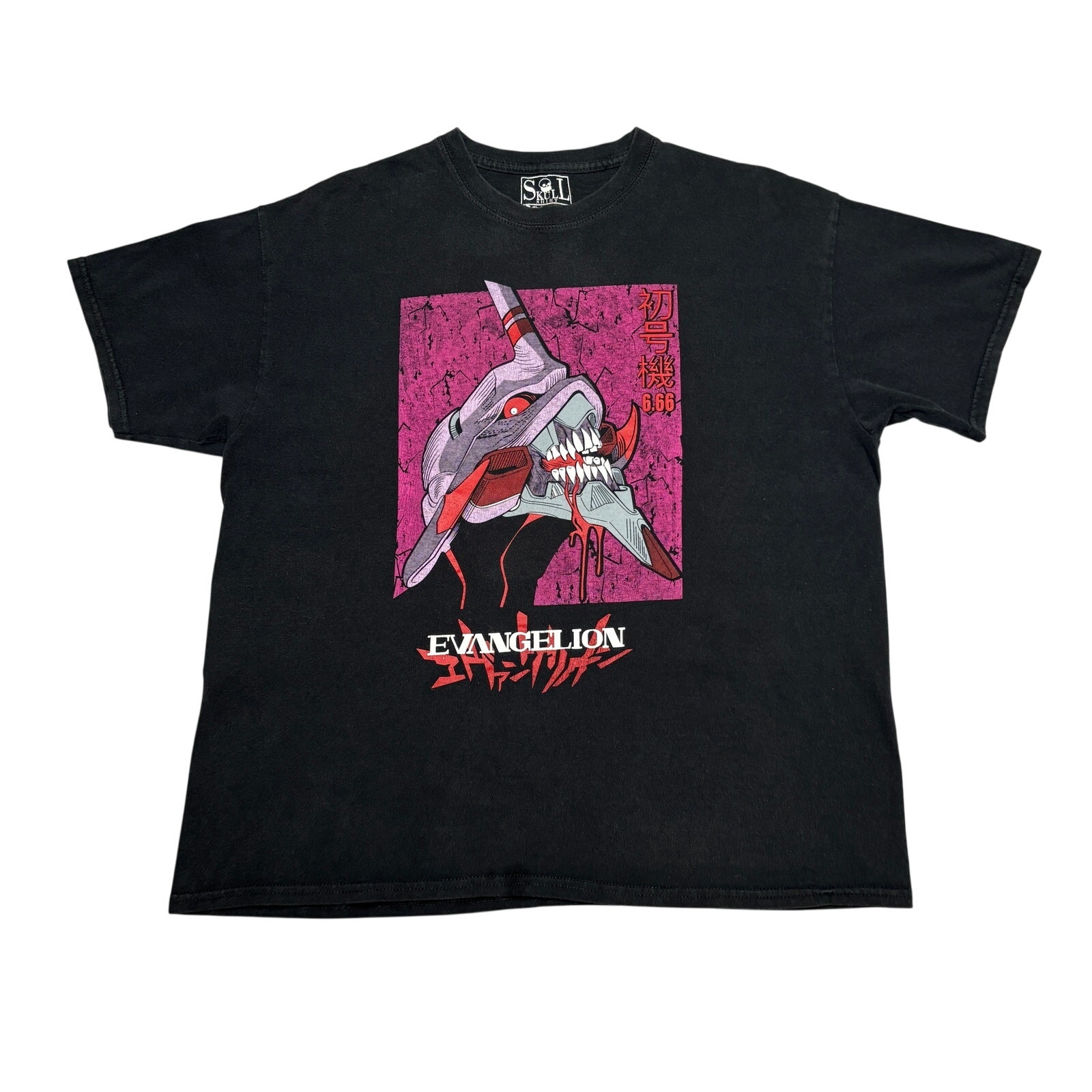 Evangelion Anime Eva 01 Tee Shirt Men's Xl Japan
